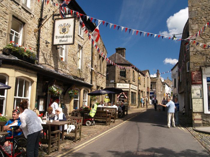 Helen Migley in Grassington